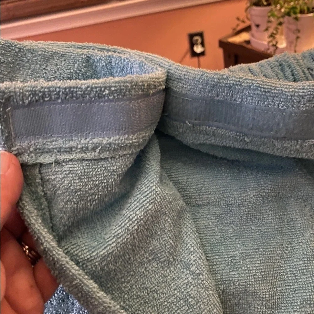 Woman’s Linum Home Textiles Turkish Cotton Aqua Terry Body Wrap NWT!!
